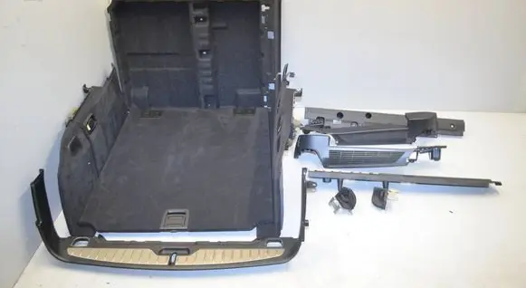 BMW 5 F10 F11 Parcel shelf load cover mount bracket 9168473 51479168473 9168474