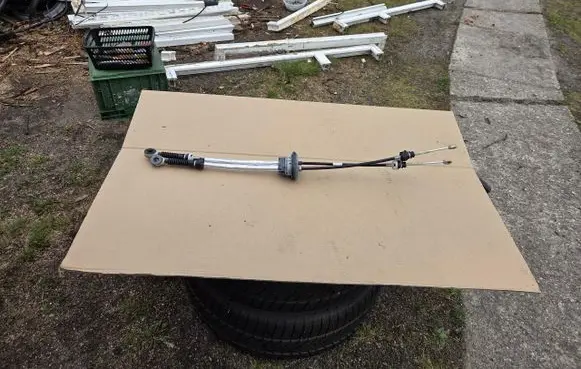 Peugeot 807 Gear shift cable linkage 2444X7