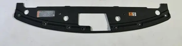 Engine bonnet/hood lock trim molding