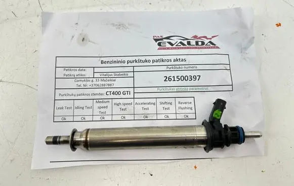 Mercedes-Benz CLA C117 X117 W117 Fuel injector A2560700187