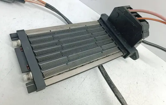 Electric cabin heater radiator