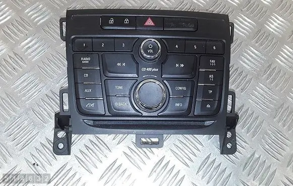 Opel Zafira C Multifunctional control switch/knob a2c87291100