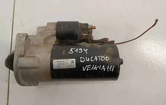 Fiat Ducato Starter motor 237 CC0114 97480135