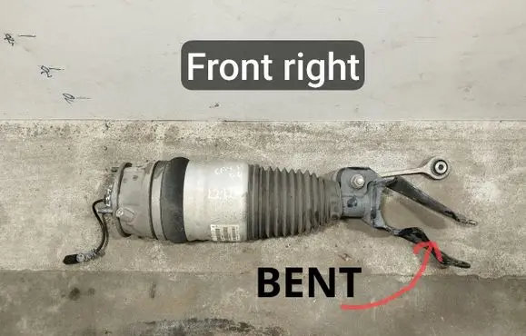 Porsche Cayenne (92A) Front air suspension shock absorber 7P5616040AF