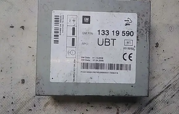 Opel Insignia A Other control units/modules 13319590