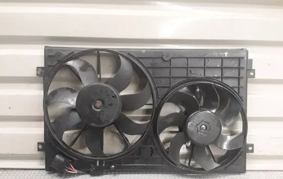Volkswagen Golf Plus Electric radiator cooling fan 1K0121207T