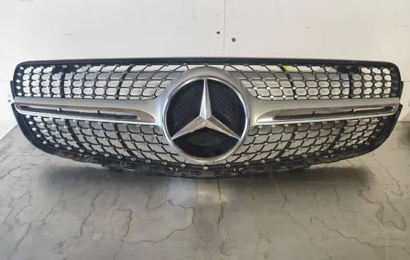 Mercedes-Benz GLC C253 Front bumper upper radiator grill A2538804600 A0008880160