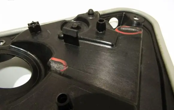 Mercedes-Benz A W176 Rear window lifting mechanism without motor A1765405608