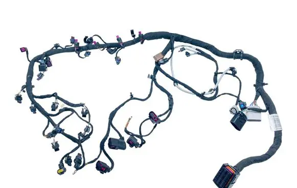 Engine installation wiring loom