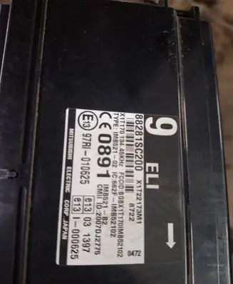 Subaru Forester SH Immobilizer control unit/module 88281SC200 X1T22173M1 97RI010625