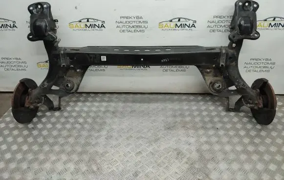 Rear axle beam
