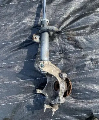 Audi Q3 F3 Front wheel hub spindle knuckle 5Q0407257A