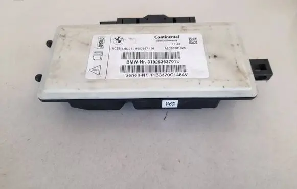 BMW 5 F10 F11 Airbag control unit/module 65779253637