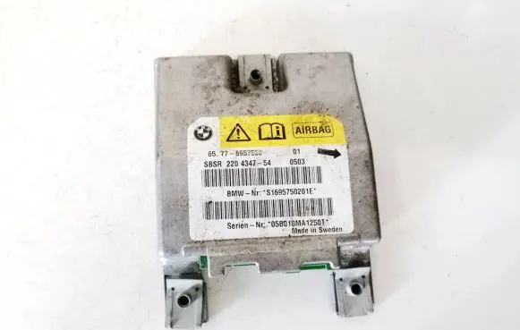 BMW 5 E60 E61 Airbag control unit/module 65776957502 65.77-6957502