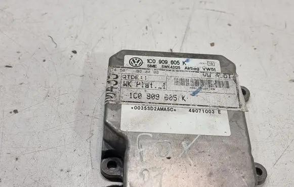 Volkswagen Fox Airbag control unit/module 1C0909605K