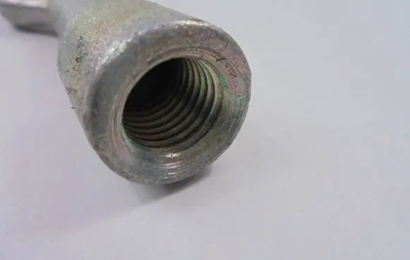 Towing hook eye