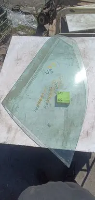 Skoda Octavia Mk2 (1Z) Rear door window glass 