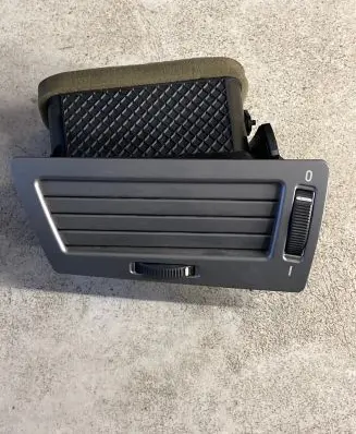 Dashboard side air vent grill/cover trim