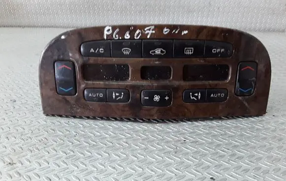 Peugeot 607 Climate control unit 96295526GV