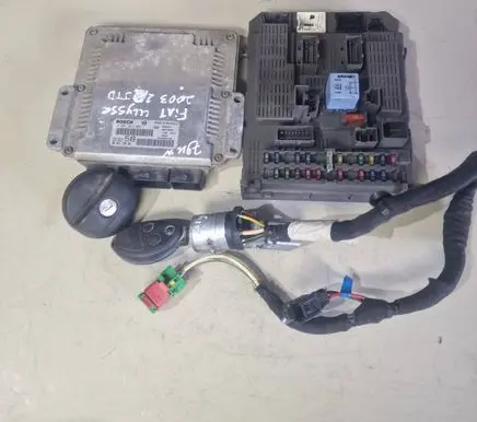 Fiat Ulysse Engine ECU kit and lock set 0281011031 9646719080 9640938180