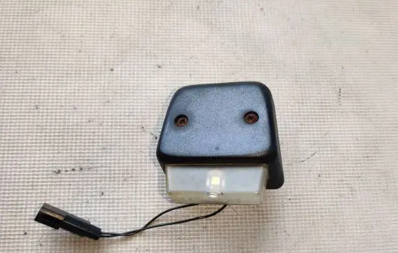 Number plate light