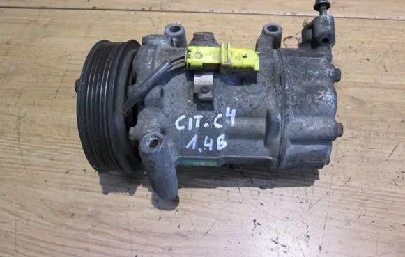 Citroen C4 I Air conditioning (A/C) compressor (pump) 9655191580 SD6V12 4547706444