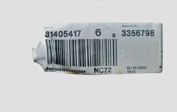Volvo V40 Cross country Rear muffler/silencer tail pipe 82218876 ACFZA 1D15