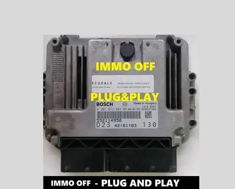 Fiat Ducato Engine control unit/module ECU 552114950 0281012881 42161103