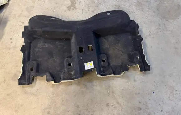 BMW X3 G01 Rear floor carpet liner 7446643 744664310
