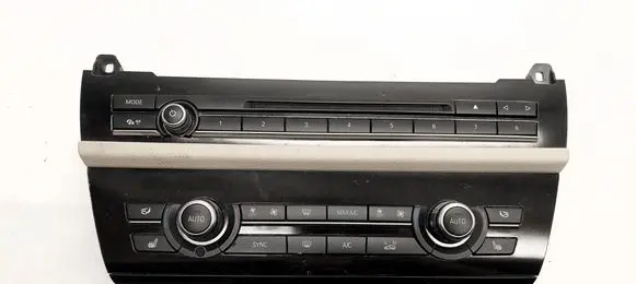 BMW 5 F10 F11 Interior fan control switch 9389029