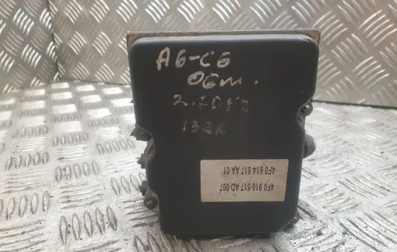Audi A6 S6 C6 4F ABS Pump 4F0910517AD 4F0614517AA