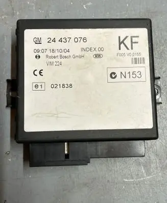Opel Zafira A Comfort/convenience module 24437076 021838