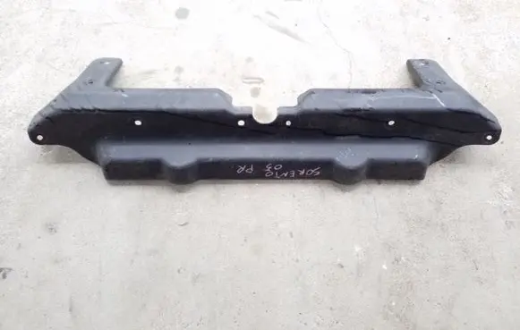 Engine bonnet/hood lock trim molding
