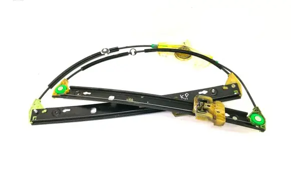 Front window lifting mechanism without motor
