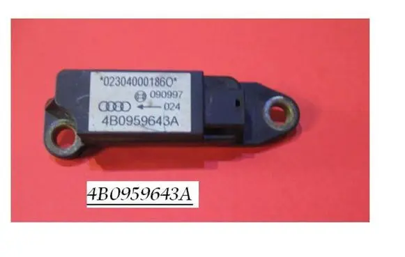 Audi A6 S6 C5 4B Airbag deployment crash/impact sensor 4B0959643A 023040001860