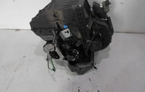Interior heater climate box assembly