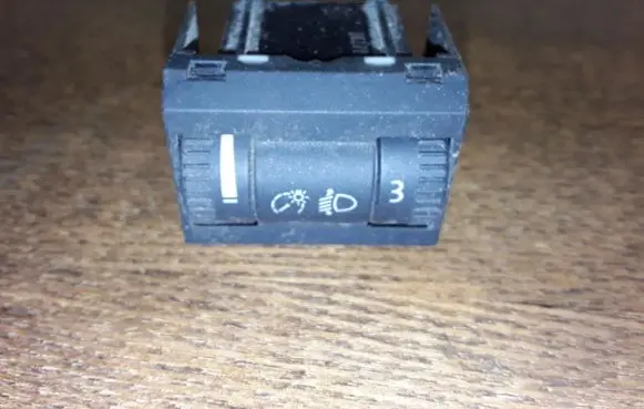 Skoda Octavia Mk2 (1Z) Headlight level height control switch 1Z0941333