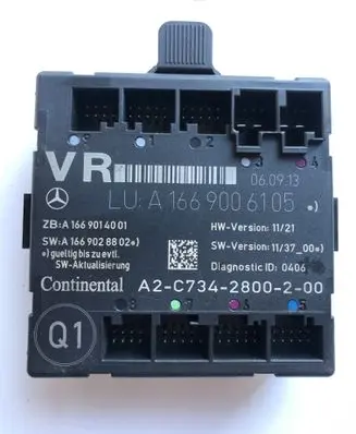 Mercedes-Benz A W176 Door control unit/module A1669006105 A1669014001