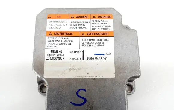 Suzuki SX4 Airbag control unit/module 3891079J22 3891079J22000