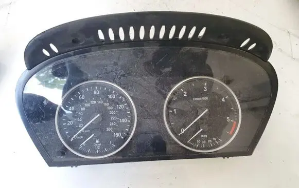 BMW 5 E60 E61 Speedometer (instrument cluster) 62109177262
