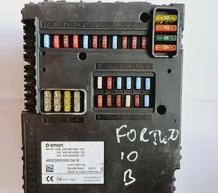 Smart ForTwo I Comfort/convenience module A4519007800 A4519014500 5WK49738AD