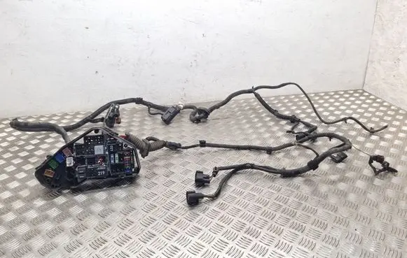Volkswagen Touareg I Engine installation wiring loom 7L0906385A
