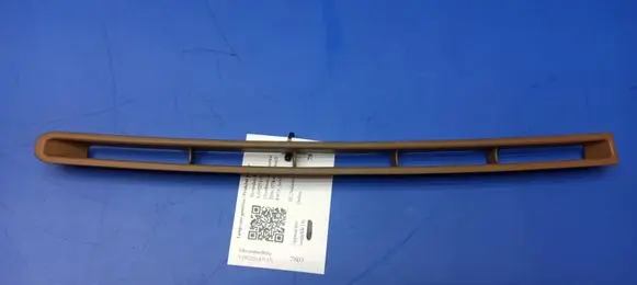 Dashboard air vent grill cover trim
