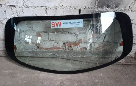 Nissan Micra Rear windscreen/windshield window 43R001264 E243R001264