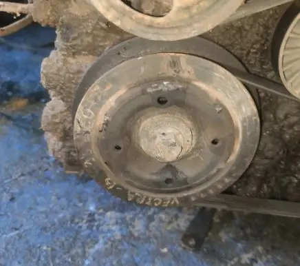 Opel Zafira A Crankshaft pulley