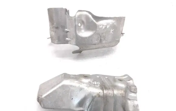 Jaguar XJ X350 Exhaust heat shield 4R8Q9N454CB 4R8Q6K733CD