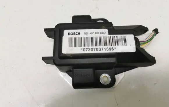 Audi A6 S6 C5 4B ESP acceleration yaw rate sensor 4B0907637A