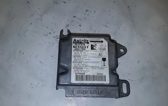 Renault Scenic I Airbag control unit/module 600639500 8200117652