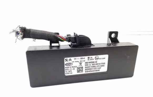 Peugeot 508 Bluetooth control unit module 9801862580