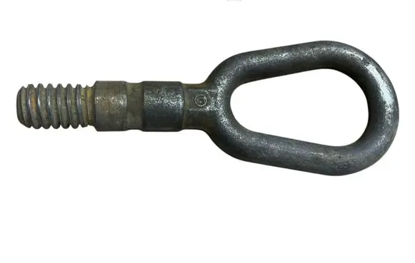 Towing hook eye